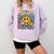 Retro Special Education Squad Groovy Dream Team Teacher Comfort Colors Sweatshirt Orchid