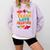 Retro Teach Love Inspire Back To School Teachers Comfort Colors Sweatshirt Orchid Retro Teach Love Inspire Back To School Teachers Comfort Colors Sweatshirt Orchid