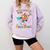 Retro Teaching Is My Superpower Apple Teacher Appreciation Comfort Colors Sweatshirt Orchid Retro Teaching Is My Superpower Apple Teacher Appreciation Comfort Colors Sweatshirt Orchid
