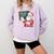 Santa Teacher 67 Math Christmas Xmas Holiday Number 67 Comfort Colors Sweatshirt Orchid Santa Teacher 67 Math Christmas Xmas Holiday Number 67 Comfort Colors Sweatshirt Orchid