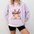 Santa's Favorite Music Teacher Christmas Santa Hat Matching Comfort Colors Sweatshirt Orchid Santa's Favorite Music Teacher Christmas Santa Hat Matching Comfort Colors Sweatshirt Orchid