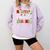Santas Favorite Teacher Christmas Matching Xmas Men Women Comfort Colors Sweatshirt Orchid Santas Favorite Teacher Christmas Matching Xmas Men Women Comfort Colors Sweatshirt Orchid