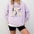 Science Labs Dogs Labrador Retriever Science Teacher Comfort Colors Sweatshirt Orchid