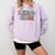 Second Grade Dream Team Back To School 2nd Grade Teacher Comfort Colors Sweatshirt Orchid