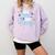 Shhh Just Use Visuals SPED Special Education Teacher Men Women Comfort Colors Sweatshirt Orchid Shhh Just Use Visuals SPED Special Education Teacher Men Women Comfort Colors Sweatshirt Orchid