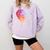 Sign Language Heart ASL For Deaf Teacher Comfort Colors Sweatshirt Orchid Sign Language Heart ASL For Deaf Teacher Comfort Colors Sweatshirt Orchid