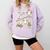 Silly Goose Behavior Analyst RBT ABA Therapy SPED Teacher Comfort Colors Sweatshirt Orchid