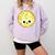 The Smart Cookie Good Egg Teacher Halloween Costume Food Comfort Colors Sweatshirt Orchid The Smart Cookie Good Egg Teacher Halloween Costume Food Comfort Colors Sweatshirt Orchid