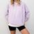 Social Emotional Learning Heart Counselor Teacher SEL Kind Comfort Colors Sweatshirt Orchid