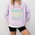 Social Studies Teacher Appreciation Men Women Comfort Colors Sweatshirt Orchid