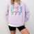 SPED Teacher Squad Lightning Bolt Special Education Comfort Colors Sweatshirt Orchid SPED Teacher Squad Lightning Bolt Special Education Comfort Colors Sweatshirt Orchid