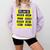 Spelling Bee Pun Halloween Costume For Teachers Comfort Colors Sweatshirt Orchid
