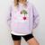 My Students Stole My Heart School Teacher Christmas Men Women Kids Comfort Colors Sweatshirt Orchid