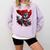 Super Power Superhero Boston Terrier Dog For Men Women Kids Comfort Colors Sweatshirt Orchid