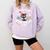 I Survived 100 Days Of School Teacher Kids Cat Lover Comfort Colors Sweatshirt Orchid I Survived 100 Days Of School Teacher Kids Cat Lover Comfort Colors Sweatshirt Orchid