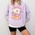 I Survived 67 Days Of School Groovy Retro Teachers Girls Comfort Colors Sweatshirt Orchid I Survived 67 Days Of School Groovy Retro Teachers Girls Comfort Colors Sweatshirt Orchid