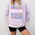 Tap Dance Words Lover Tap Dancer Dancing Teacher Comfort Colors Sweatshirt Orchid