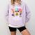 I Teach 2nd Grade Superheroes Back To School Teacher Men Women Girls Kids Comfort Colors Sweatshirt Orchid