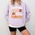 I Teach The Cutest Little Turkeys For Teacher Thanksgiving Comfort Colors Sweatshirt Orchid I Teach The Cutest Little Turkeys For Teacher Thanksgiving Comfort Colors Sweatshirt Orchid