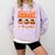I Teach The Cutest Pumpkins Halloween Teacher Cat Lover Comfort Colors Sweatshirt Orchid I Teach The Cutest Pumpkins Halloween Teacher Cat Lover Comfort Colors Sweatshirt Orchid