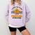 I Teach The Cutest Pumpkins In The Patch Groovy Teacher Fall Comfort Colors Sweatshirt Orchid