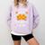 I Teach The Cutest Pumpkins In The Patch Halloween Teacher Comfort Colors Sweatshirt Orchid I Teach The Cutest Pumpkins In The Patch Halloween Teacher Comfort Colors Sweatshirt Orchid