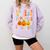 I Teach The Cutest Pumpkins In The Patch Teacher Comfort Colors Sweatshirt Orchid I Teach The Cutest Pumpkins In The Patch Teacher Comfort Colors Sweatshirt Orchid