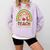 Teach Love Inspire Rainbow Leopard Cheetah Print Teacher Comfort Colors Sweatshirt Orchid Teach Love Inspire Rainbow Leopard Cheetah Print Teacher Comfort Colors Sweatshirt Orchid