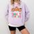 I Teach Smart Cookies Cute Back To School Teacher Comfort Colors Sweatshirt Orchid I Teach Smart Cookies Cute Back To School Teacher Comfort Colors Sweatshirt Orchid