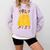 I Teach Super Heroes Comic Book Hero Teacher School Comfort Colors Sweatshirt Orchid