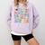 Teach Tiny Actors Theater Drama Teacher Drama Teaching Comfort Colors Sweatshirt Orchid