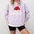Teacher Aide Christmas Women Family Matching Group Xmas Comfort Colors Sweatshirt Orchid