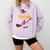 This Is My Teacher Costume Halloween Family Matching Group Comfort Colors Sweatshirt Orchid