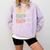 Teacher Kindness Compassion Confidence Teaching Comfort Colors Sweatshirt Orchid Teacher Kindness Compassion Confidence Teaching Comfort Colors Sweatshirt Orchid