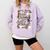 Teacher Library Ghost Reading Book Halloween Cat Comfort Colors Sweatshirt Orchid Teacher Library Ghost Reading Book Halloween Cat Comfort Colors Sweatshirt Orchid