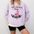 This Teacher Loves Her Flock Cute Flamingo Teacher Comfort Colors Sweatshirt Orchid This Teacher Loves Her Flock Cute Flamingo Teacher Comfort Colors Sweatshirt Orchid