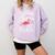 This Teacher Loves Her Flock Flamingo Teacher Class Comfort Colors Sweatshirt Orchid This Teacher Loves Her Flock Flamingo Teacher Class Comfort Colors Sweatshirt Orchid