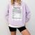Teacher Nutrition Facts Teachers Nutritional Fact Comfort Colors Sweatshirt Orchid Teacher Nutrition Facts Teachers Nutritional Fact Comfort Colors Sweatshirt Orchid