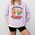 Teacher Of Smart Cookies Cute Gingerbread Teacher Christmas Comfort Colors Sweatshirt Orchid