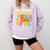 My Teacher Survived 100 Days Of Me 100th Day Of School Kids Comfort Colors Sweatshirt Orchid My Teacher Survived 100 Days Of Me 100th Day Of School Kids Comfort Colors Sweatshirt Orchid