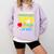 My Teacher Survived 100 Days Of Me Comfort Colors Sweatshirt Orchid My Teacher Survived 100 Days Of Me Comfort Colors Sweatshirt Orchid