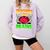 Teacher Teachers Love Brains Skeleton Hand Heart Halloween Comfort Colors Sweatshirt Orchid Teacher Teachers Love Brains Skeleton Hand Heart Halloween Comfort Colors Sweatshirt Orchid