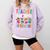 Teacher Of Tiny Superheroes Comfort Colors Sweatshirt Orchid Teacher Of Tiny Superheroes Comfort Colors Sweatshirt Orchid