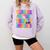 Teacher Of The Visually Impaired Blindness Awareness Comfort Colors Sweatshirt Orchid Teacher Of The Visually Impaired Blindness Awareness Comfort Colors Sweatshirt Orchid