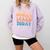 Teacher Y'All Gonna Learn Today First Day Of School Teachers Comfort Colors Sweatshirt Orchid Teacher Y'All Gonna Learn Today First Day Of School Teachers Comfort Colors Sweatshirt Orchid
