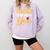 Teacher Of The Year Men Women Teachers Comfort Colors Sweatshirt Orchid