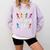 Teacher's Get Your Cray On Dabbing Crayons Comfort Colors Sweatshirt Orchid Teacher's Get Your Cray On Dabbing Crayons Comfort Colors Sweatshirt Orchid