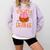Teachers Love Brains Halloween T-Shirt For Men Women Comfort Colors Sweatshirt Orchid