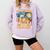 All Teachers Love Brains Shirt Teacher Halloween Tee Comfort Colors Sweatshirt Orchid