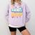Teacher's Sidekick Teacher Assisting Teaching Assistant Comfort Colors Sweatshirt Orchid Teacher's Sidekick Teacher Assisting Teaching Assistant Comfort Colors Sweatshirt Orchid